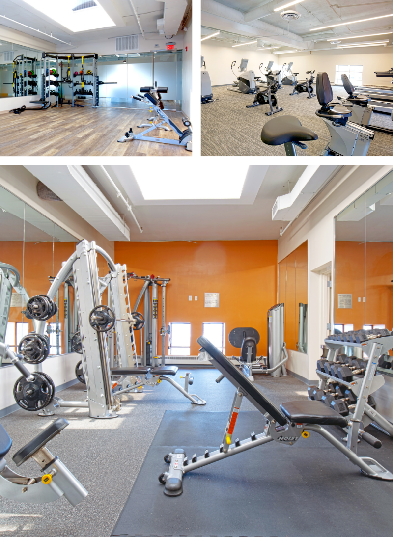 The Bourse fitness center